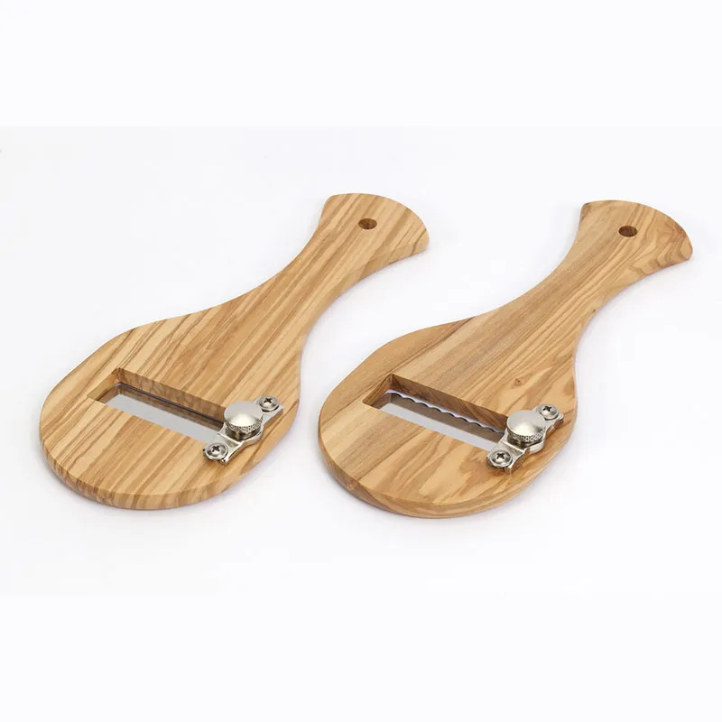 Olive Wood Truffle Cutters