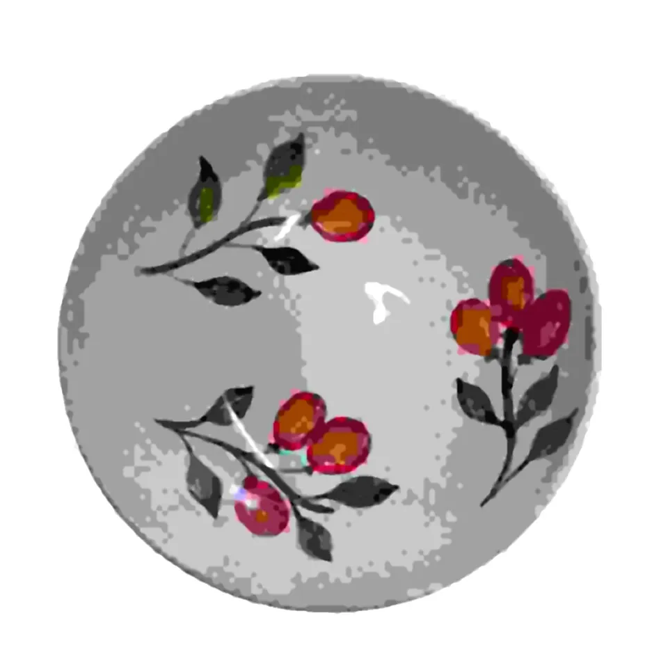 Decoro Pomodoro Pasta / Salad Bowl V611 – hand-painted Italian ceramic