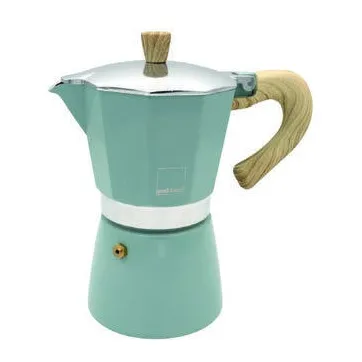 Gnali & Zani Venezia stovetop espresso maker in sage green – V702
